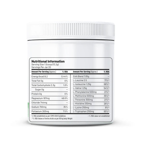 Unived EAA + Hydration Mix 20 Servings