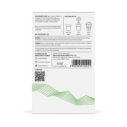 Unived Complete Protein Raw 30 Servings