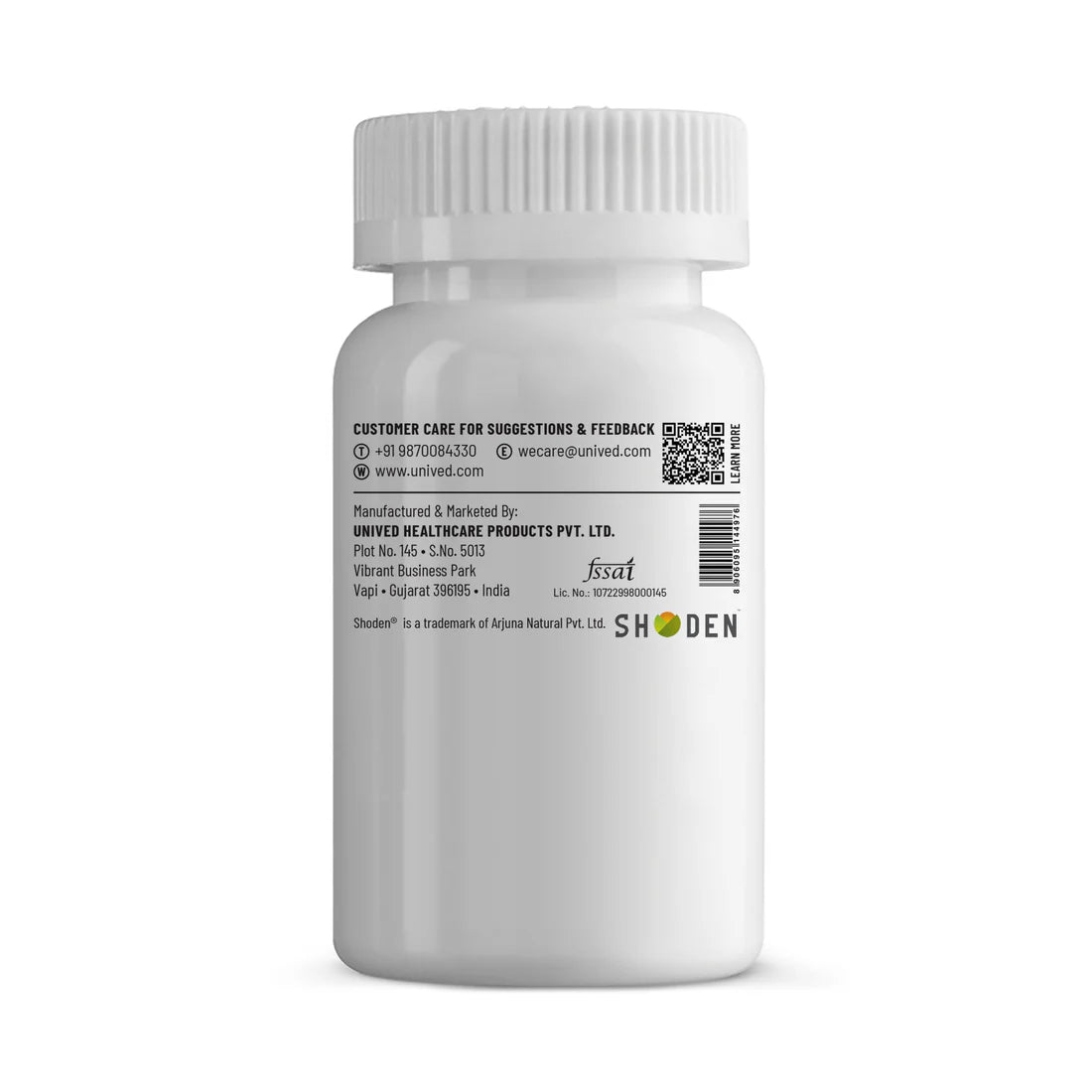 Unived Shoden Ashwagandha Vegan Capsules