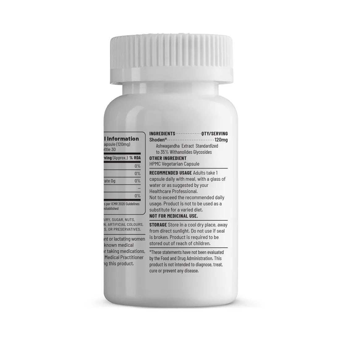 Unived Shoden Ashwagandha Vegan Capsules