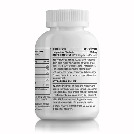Unived Magnesium Glycinate Chelate Buffered Capsules