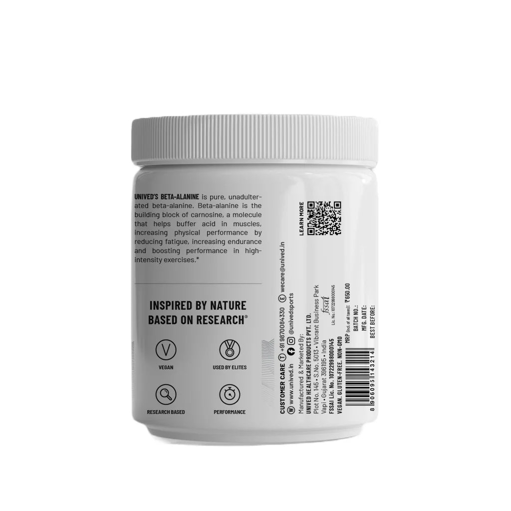 Unived Beta-Alanine 62 Servings