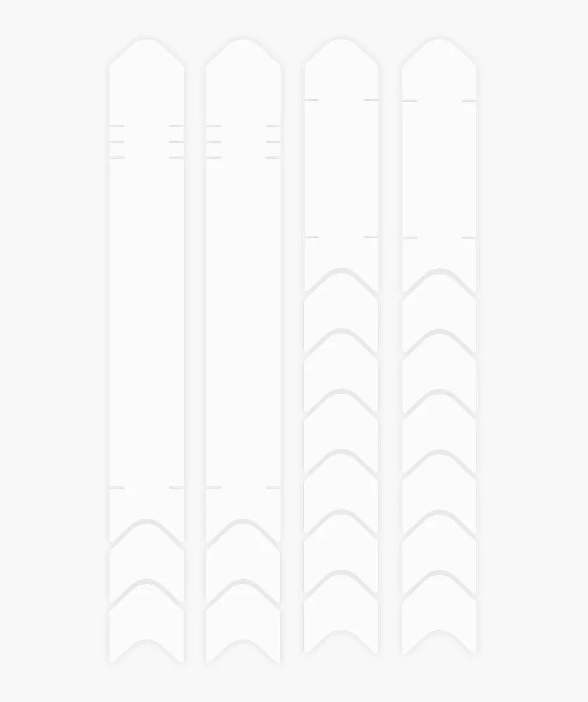 Muc-Off Chainstay/Seatstay Protection Kit - Clear Gloss