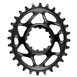 Absolute Black Oval MTB Chainring 1X Direct Mount SRAM GXP (6mm Offset) | The Bike Affair