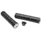 Absolute Black Silicone MTB Grip With Bar Plugs | The Bike Affair