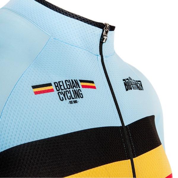 Bioracer Belgium Bodyfit 2.0 Short Sleeve Jersey | The Bike Affair