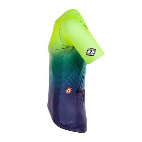 Bioracer Spitfire Jersey Jupiter Sunset Green | The Bike Affair