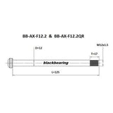 BlackBearing F12.2 12mm Thru Axle | The Bike Affair