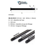 BlackBearing F15.3 15mm Thru Axle For RockShox Boost | The Bike Affair