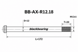Blackbearing R12.18 12mm Thru-Axle | The Bike Affair