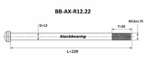 Blackbearing R12.22 12mm Thru-Axle | The Bike Affair
