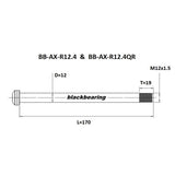 Blackbearing R12.4 12mm Thru-Axle | The Bike Affair