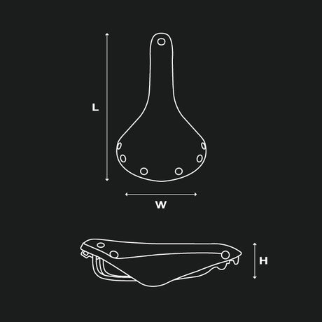 Brooks B17 Leather Saddle | The Bike Affair