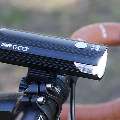 Cateye Ampp 1700 HL - EL1700RC Headlight (Rechargeable Type C) | The Bike Affair