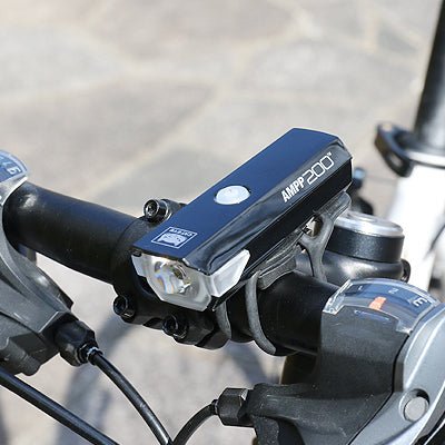 Cateye AMPP200 Head Light (Rechargeable Type C) | The Bike Affair