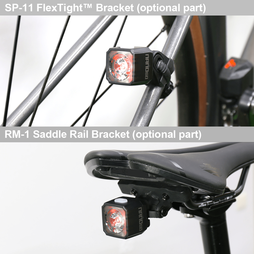 Cateye Ampp400S + Nano60 HL - EL084S/TL - LD830 Combo Light (Rechargeable Type C) | The Bike Affair