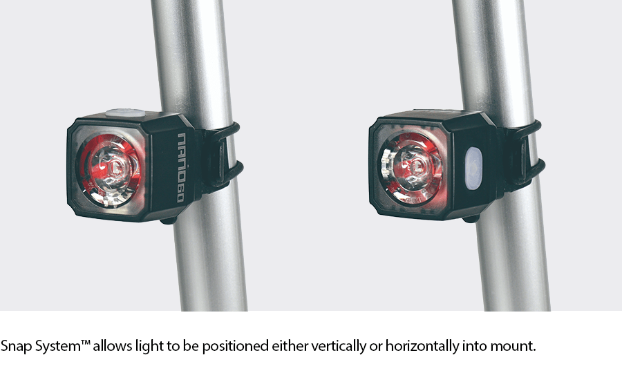 Cateye Ampp400S + Nano60 HL - EL084S/TL - LD830 Combo Light (Rechargeable Type C) | The Bike Affair