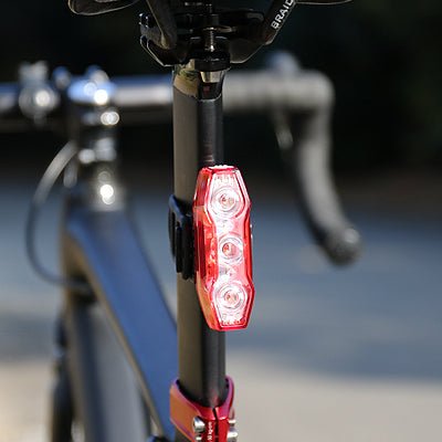 Cateye Ampp900/ViZ 300 HL - EL089/TL - LD810 Combo Light (Rechargeable C) | The Bike Affair