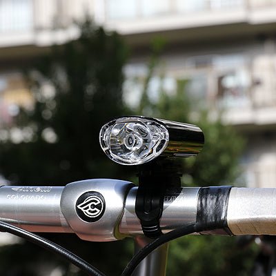 Cateye HL - EL160 Headlight (External Battery) | The Bike Affair