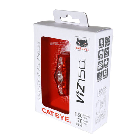 Cateye ViZ150 TL - LD800N Taillight (Rechargeable Type C) | The Bike Affair