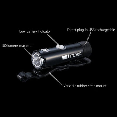 Cateye VOLT100XC/ORB HL - EL051/LD160 XC/ORB Light Combo | The Bike Affair