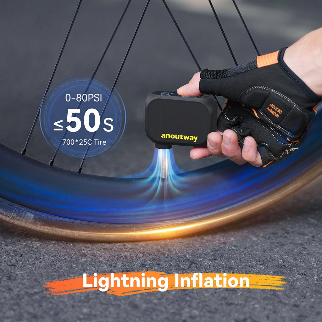 Cyclus Anoutway AS210 Pro Mini Electric Pump | The Bike Affair