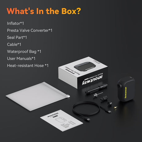 Cyclus Anoutway AS210 Pro Mini Electric Pump | The Bike Affair