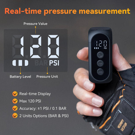 Cyclus Anoutway AS210 Pro Mini Electric Pump | The Bike Affair