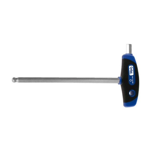 Cyclus Tools Hexagon Ball-End Box Spanner 5mm with 150mm Blade - Multicomponent T-Grip