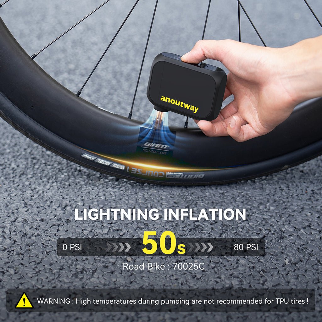 Buy Cycplus Anoutway AT1 Pro Max Mini E-Pump|The Bike Affair