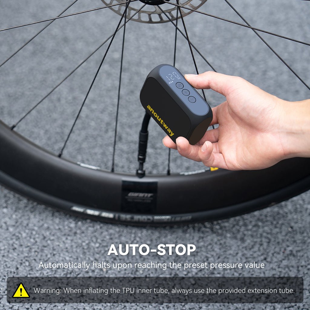 Buy Cycplus Anoutway AT1 Pro Max Mini E-Pump|The Bike Affair