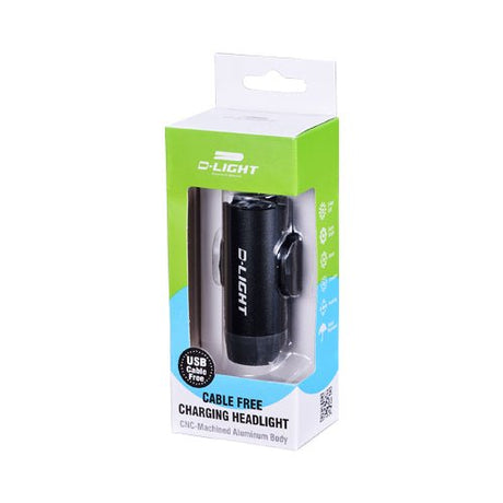 D - Light CG - 123P Rechargeable Head Light | The Bike Affair