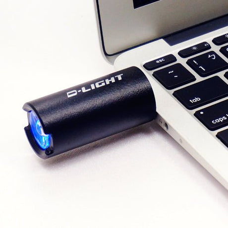 D - Light CG - 123P Rechargeable Head Light | The Bike Affair