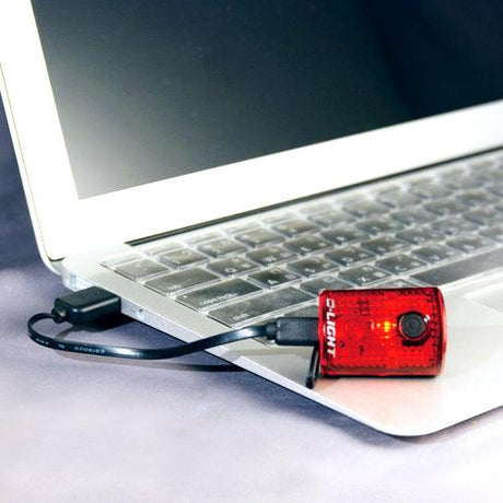D - Light CG - 211R2 Rechargeable Tail Light | The Bike Affair