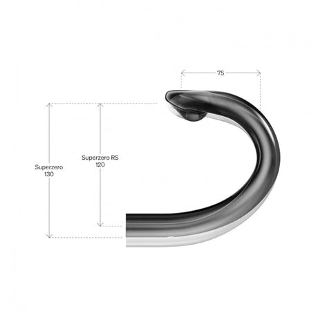 Deda Elementi Superzero RS Carbon Aero Handlebar | The Bike Affair