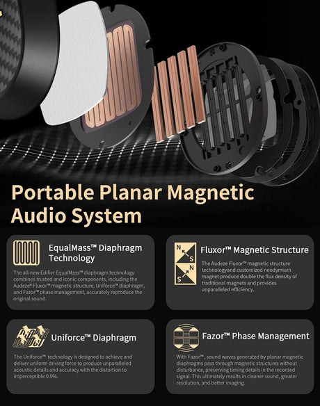 Edifier STAX Spirit S3 Wireless Planar Magnetic Headphone | The Bike Affair