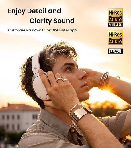 Edifier WH950NB Wireless Noise Cancellation Over - Ear Headphone | The Bike Affair