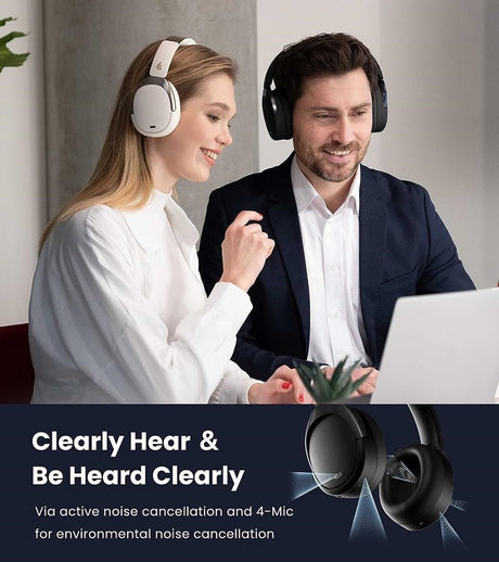 Edifier WH950NB Wireless Noise Cancellation Over - Ear Headphone | The Bike Affair