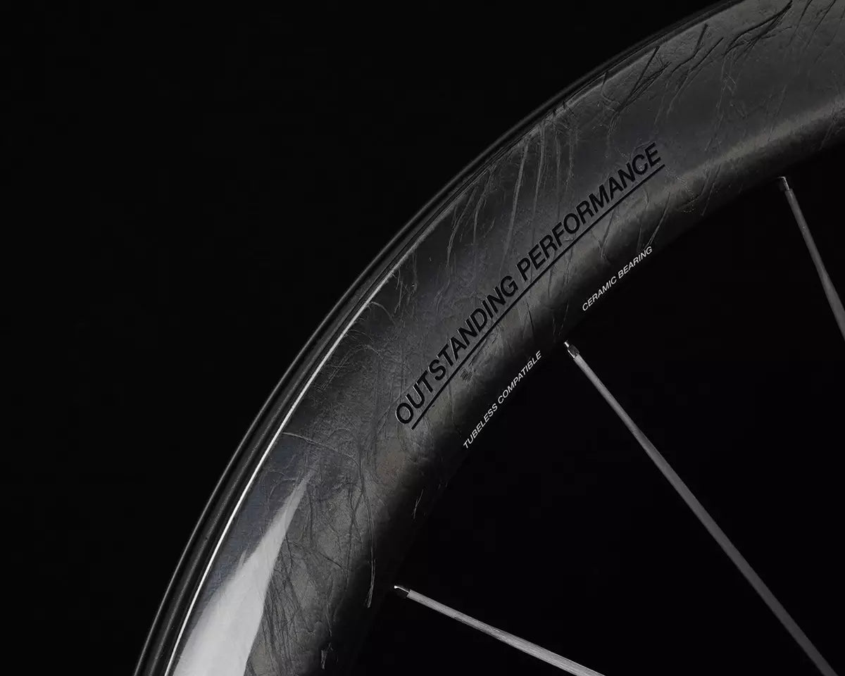 Elite Drive 50D Carbon Tubeless Ready Disc Brake Wheelset | The Bike Affair