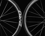 Elite Drive 50D Carbon Tubeless Ready Disc Brake Wheelset | The Bike Affair