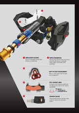 Exustar E-PR3CK Carbon Composite Full Contact Road Pedals | The Bike Affair