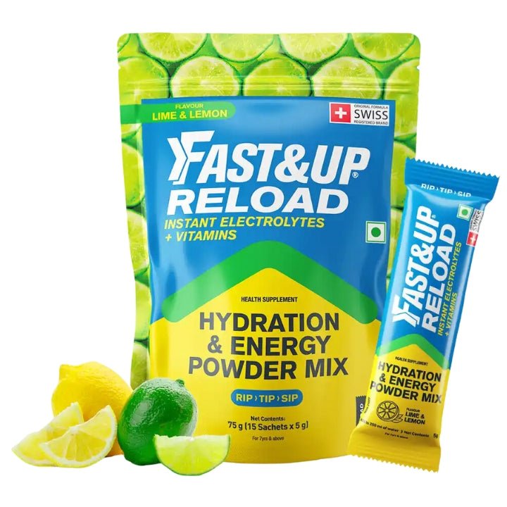 Fast&Up Reload Hydration & Energy Powder Mix (15 Sachets) | The Bike Affair