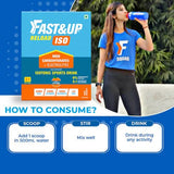 Fast&Up Reload ISO Pouch Energy Drink | The Bike Affair