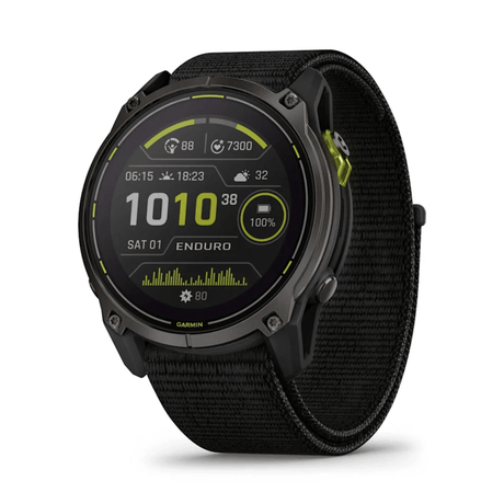 Garmin Enduro 3 Solar GPS Smartwatch | The Bike Affair