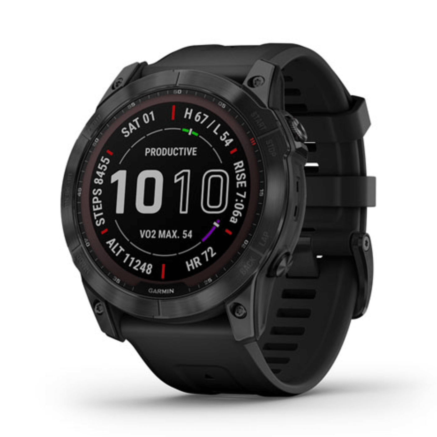 Garmin Fenix 7X Sapphire Solar Smartwatch | The Bike Affair