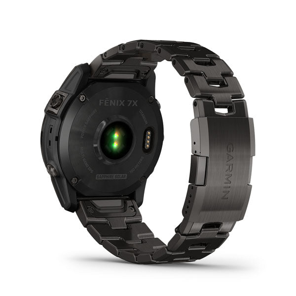 Garmin Fenix 7X Sapphire Solar Smartwatch | The Bike Affair