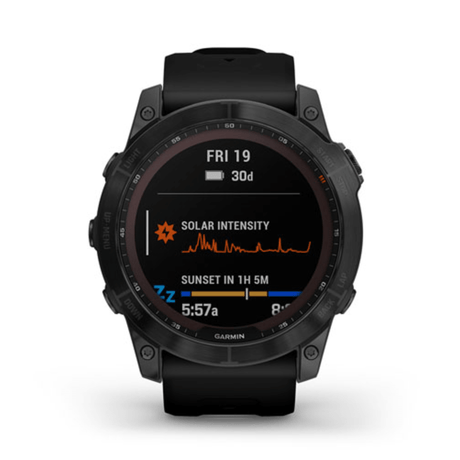 Garmin Fenix 7X Sapphire Solar Smartwatch | The Bike Affair