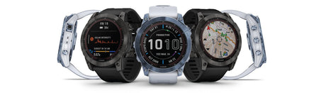 Garmin Fenix 7X Sapphire Solar Smartwatch | The Bike Affair