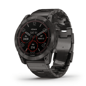 Garmin Fenix 7X Sapphire Solar Smartwatch | The Bike Affair