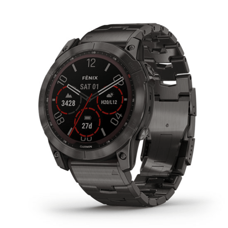 Garmin Fenix 7X Sapphire Solar Smartwatch | The Bike Affair